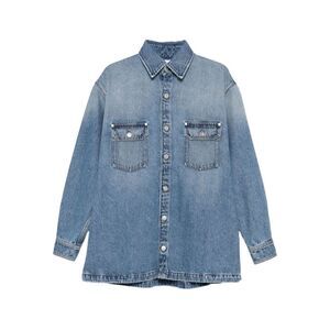 Stella Mccartney Women Denim Cotton Shirt